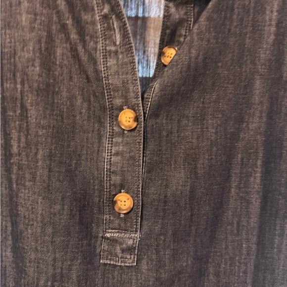 Loft Chambray Dress - Picture 3 of 7